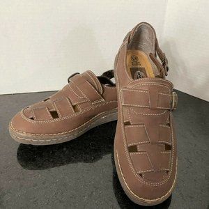 Original Rugged Outback Leather Shoes Size 6.5w Wide Width